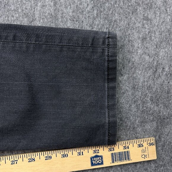 Levi's 511 Slim Fit Jeans Men's Size 36 X 34 Mid Rise Gray Denim - Picture 10 of 12